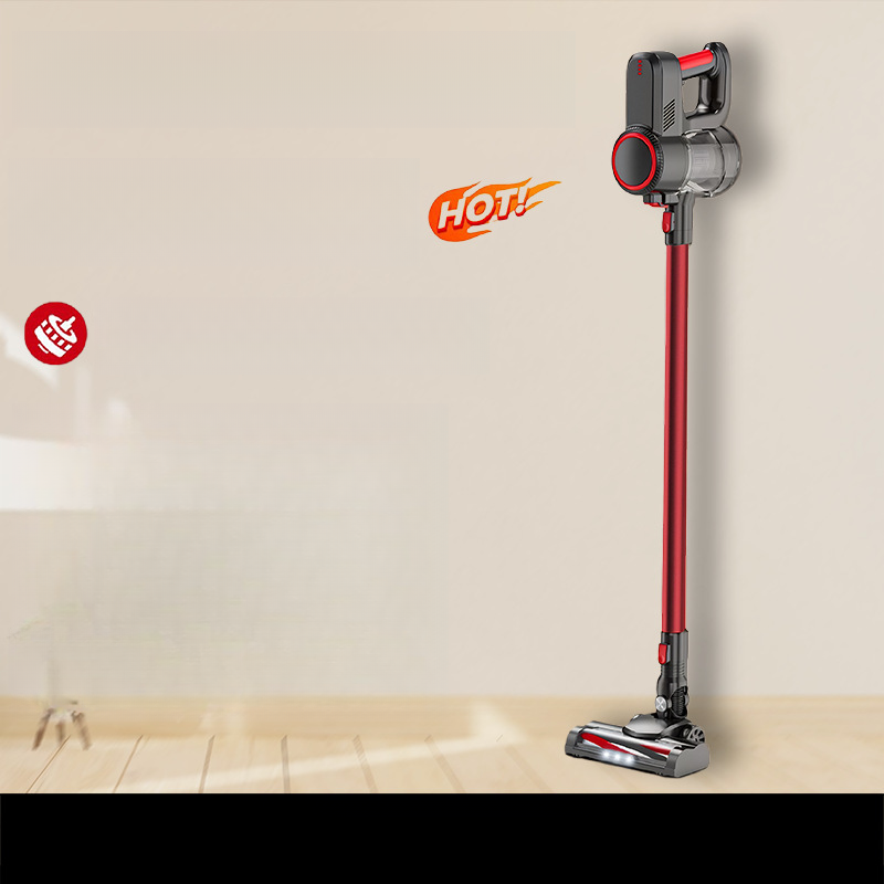 Cleaner With Brush 100W Handheld Upright Wireless Vacuum Machine Mite Removal Vacuuming And Mopping All-in-One_voghion.com
