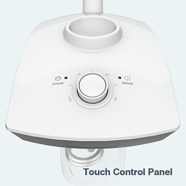 Professional Steamer, 2 In 1 Ozone Facial Steamer On Wheels With 3X Magnifying Lamp, Time Preset Function Design Face_voghion.com