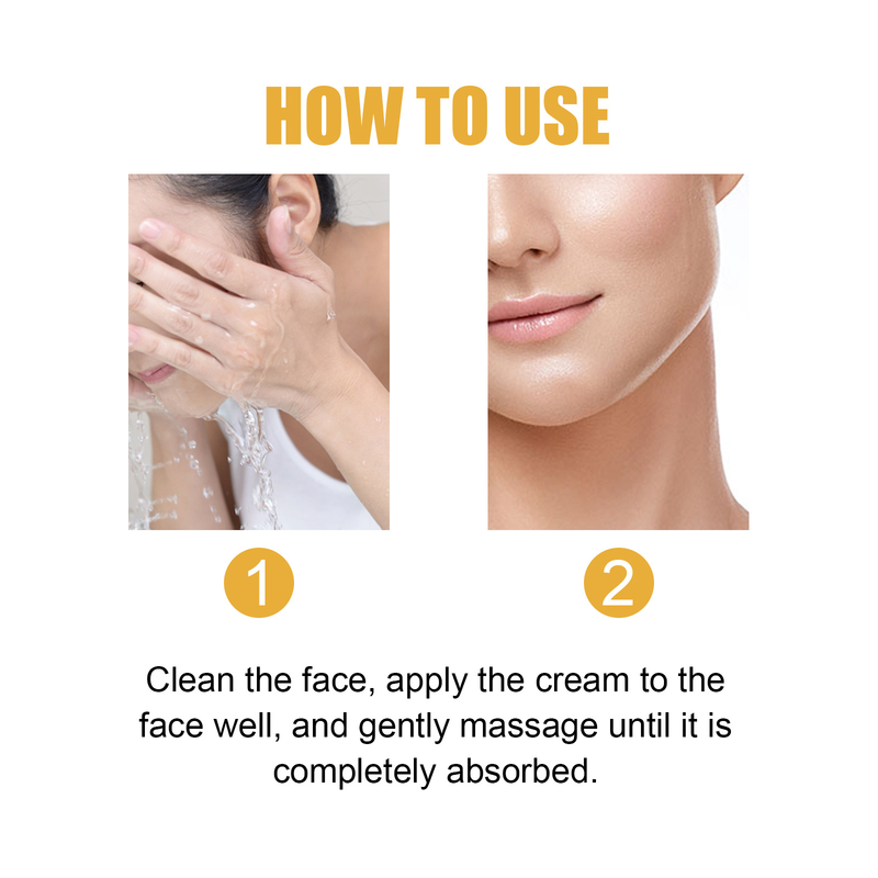 OUHOE Cúrcuma Skincare Refrescante, Limpeza, Hidratante, Controle de Óleo, Dessalinização de Linhas Finas, Firmeza,_voghion.com