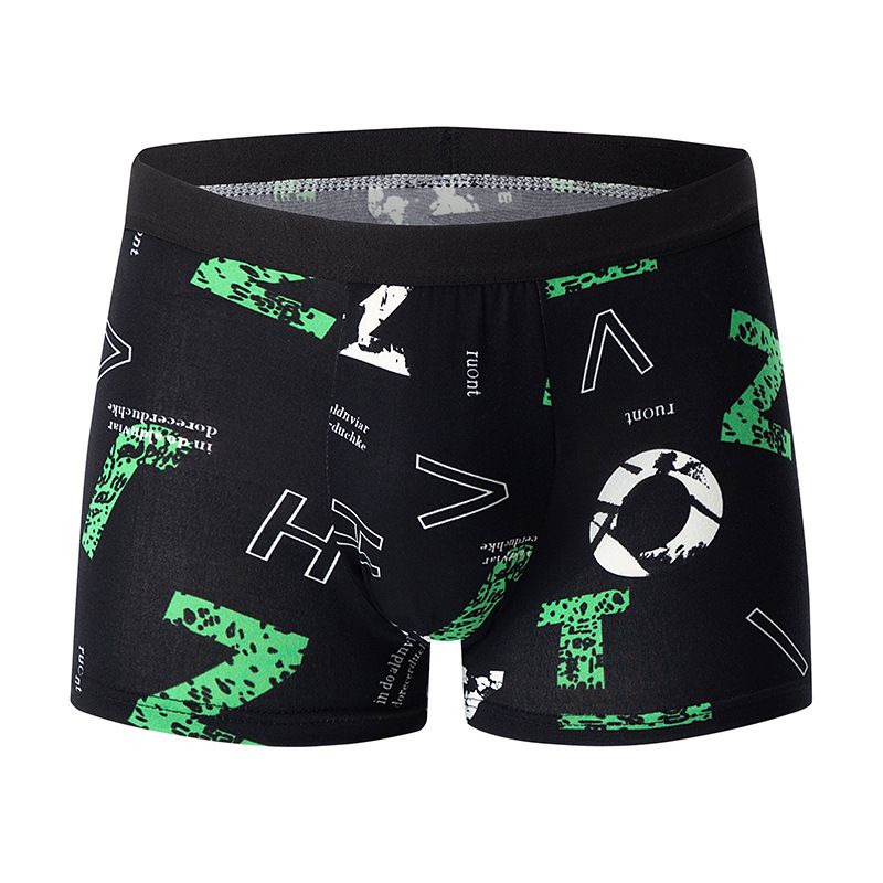 Overseas Platform Exclusive Men's 4-Pack Boxer Briefs Loose Casual Size Underwear Fashion Sexy Pants_voghion.com