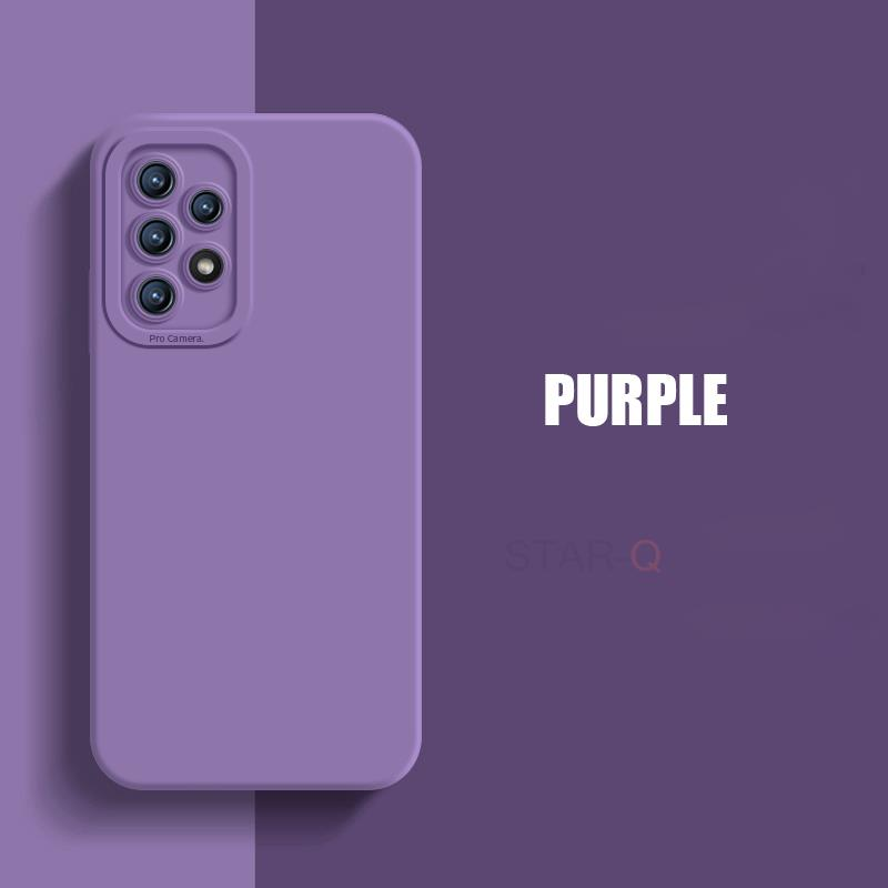 Kameraschutz Matte Silikonhülle für Samsung Galaxy A53 A13 A33 A52 A32 4g 5g A23 A73 A72 A52s 2022 Cover A 53 33 32 52 13_voghion.com