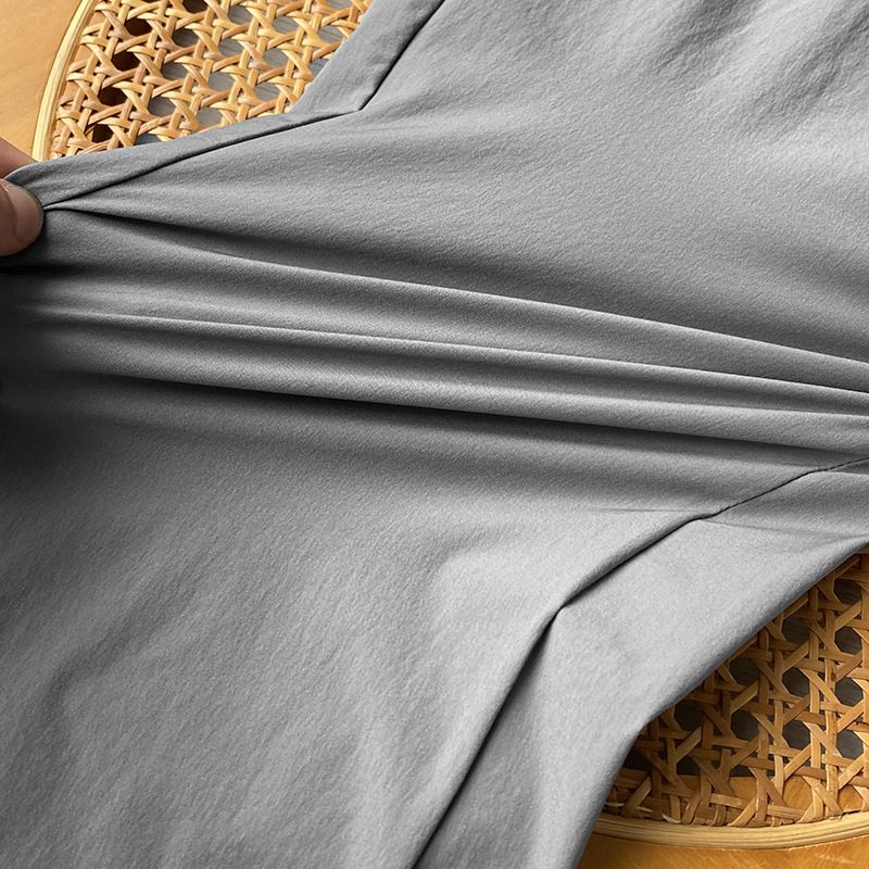 Herrenbekleidung Leichte wasserdichte und atmungsaktive Sommerhose aus gewebtem Material für Herren, leicht und schnelltrocknend, sportliche Freizeithose_voghion.com