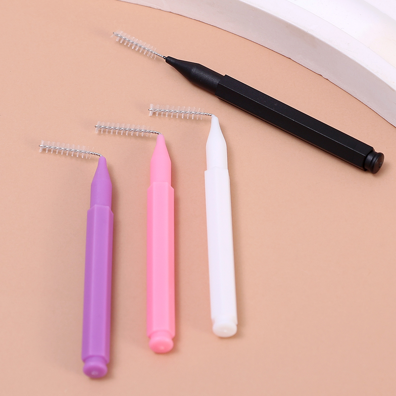 Dauerwellenpinsel Braun 10 Stück/Set Mini-Augenbrauen-Lifting-Pinsel Schönheits-Make-up-Pinsel_voghion.com