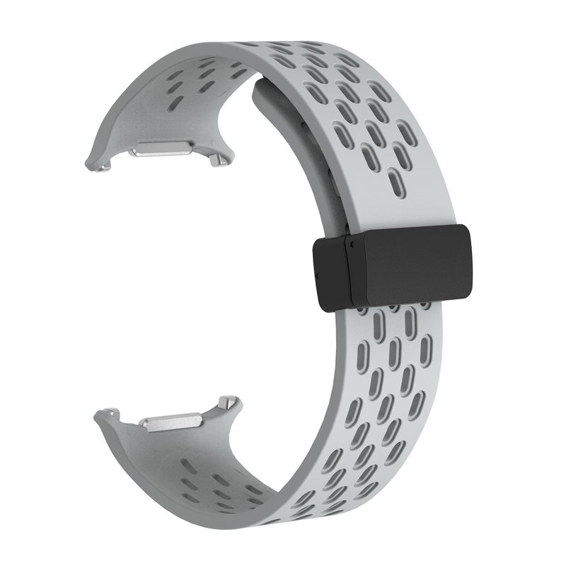 Magnetic Folding Buckle Band Samsung 47Mm Silicone Soft Strap For Galaxy Watch 7 Ultra Watchband Bracelet_voghion.com