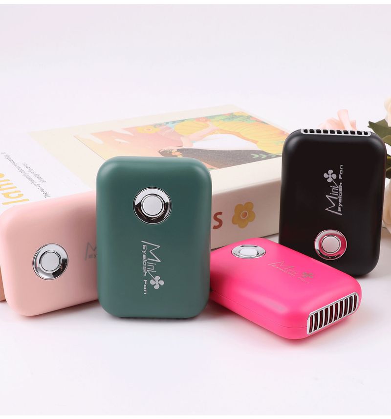 Mini-Wimpernverlängerungs-Trockner-Ventilator – Handgerät mit Ständer – Per USB wiederaufladbarer Wimpernföhn für die Wimperntransplantation – Schnelltrocknend, tragbar – Profi-/Heimgebrauch_voghion.com