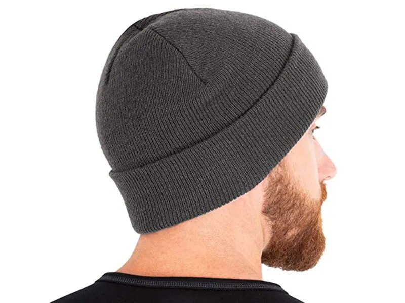 Solido lavorato a maglia per cappelli Skullies Cappello da donna autunno Beanie Gorro Warm Skull Hood Cappello invernale da uomo_voghion.com