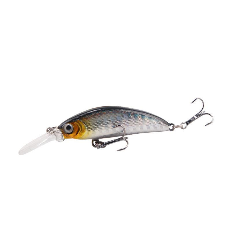 Hot Luya Bait Minnow iegremdēta ēsma 6g/7cm imitēta ēsma, cieta ēsma, izliekta mutes basa makšķerēšanas rīks_voghion.com