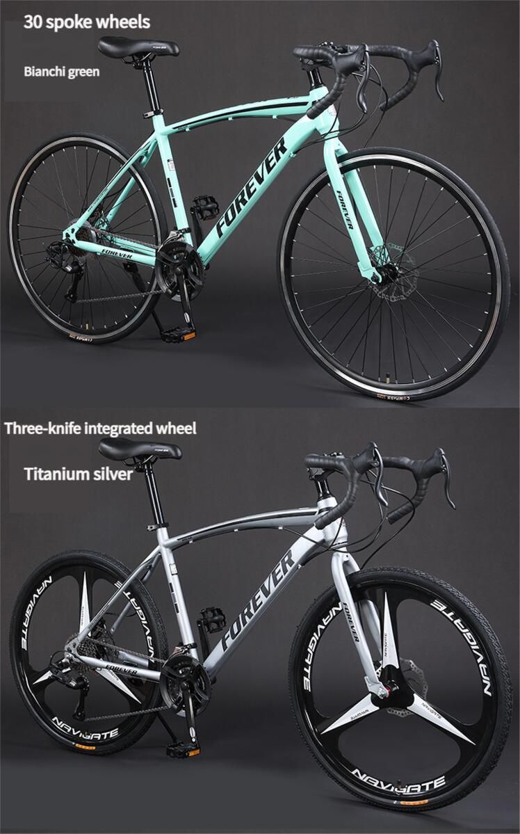 Vélo de route 700C à vitesse variable pour adulte, guidon de course, pour étudiant et jeune_voghion.com