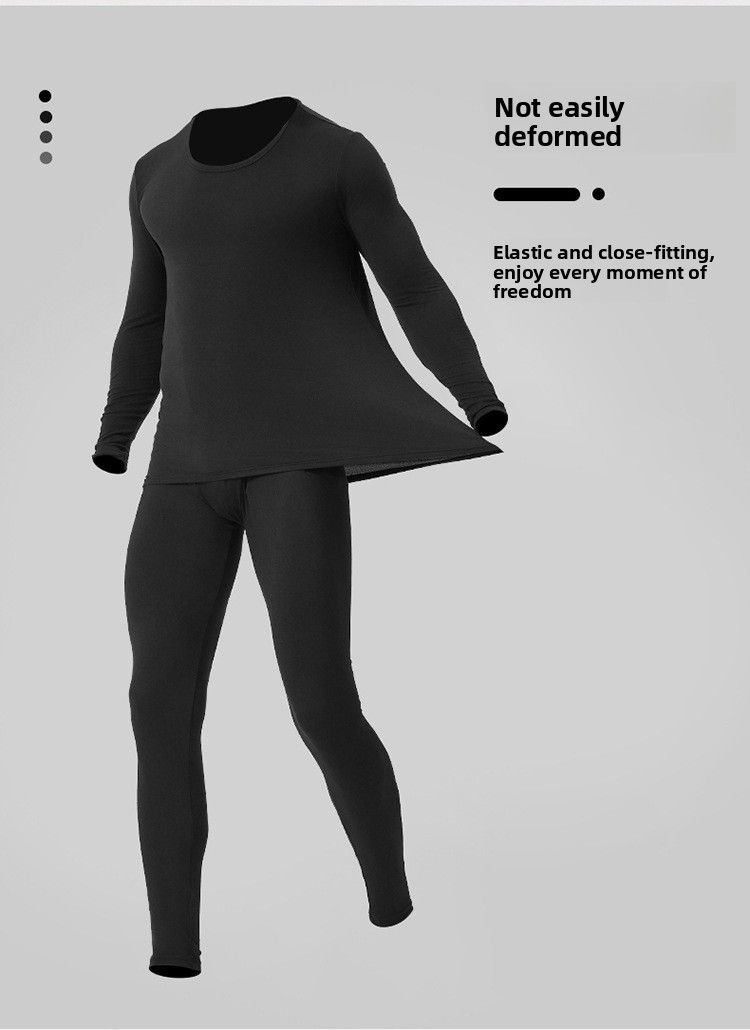 Derong Herbstkleidung und Hosen Dünner Anzug für Herren und Damen in Übergröße M-3XL_voghion.com