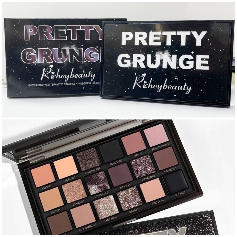 Nuovo prodotto 2024 Solo ombretto 18 colori Black Rose Palette Cool Pure Desire Style Milk Tea Super popolare impermeabile_voghion.com