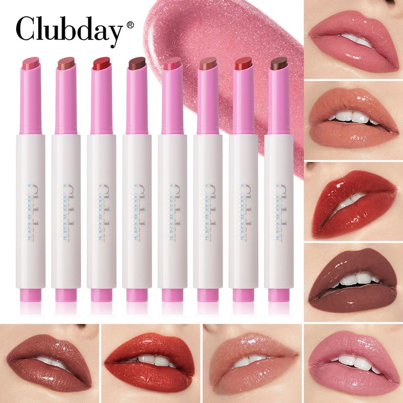 Clubday Langvarig Fugtgivende Presslæbestift - Perlemorsglimmer Roseduftende Spejllipgloss Med Fugtgivende Formel_voghion.com