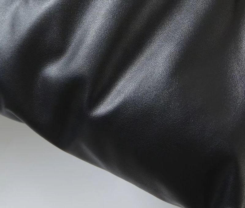 Women's clothing Women's cotton coat new stand-up collar zipper pocket thickened warm cotton coat 8AS2305A_voghion.com