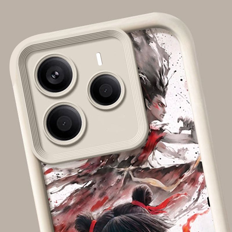Nezha Aobing Print TPU Case For Xiaomi Redmi Note 14 4G 13 Pro Plus Note 12 14 Pro 5G Poco F6 X6 X7 X5 13T 14T Pro Phone Cover_voghion.com