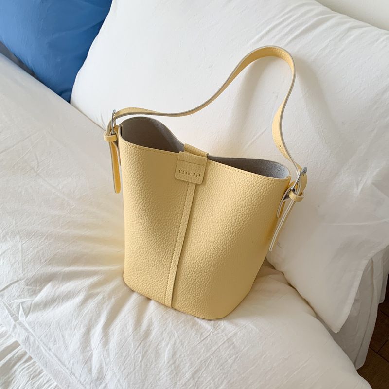 Borsa a tracolla casual in morbida pelle, borsa a secchiello, piccola borsa da donna, nuova moda estiva 2025_voghion.com