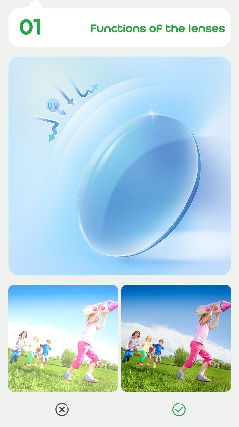 Gyerek napszemüveg divatos macskaszemű utazási napvédelem konkáv alakú napellenző ultraibolya elleni védelemmel gyerek napszemüveg_voghion.com