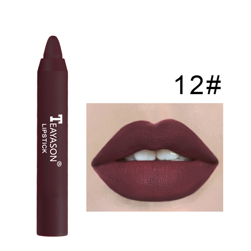 Matte Lipstick Lip Gloss - Intensely Pigmented, Hydrating, Easy - To - Apply, Rotating Lipstick Pen_voghion.com