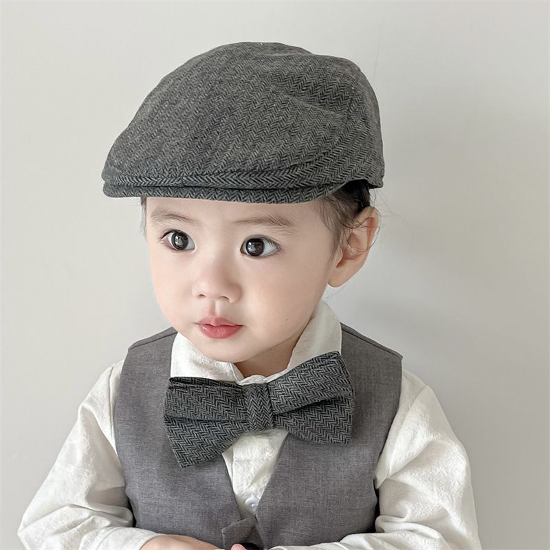 Cappelli unisex primaverili e autunnali per bambini, berretti per bambini, berretti per bambini e bambine, cappellini per bambini, set papillon_voghion.com