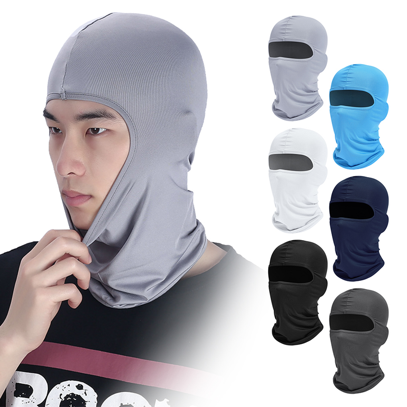 Cykelkeps för män Balaclava Helmask Skidmask Huva Vandring Camping Jakt Taktisk Militär Airsoft Keps Cykel Hattar Hals_voghion.com