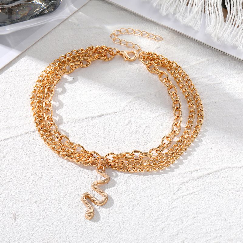 Fashion Five-pointed Star Infinite Eight-character Butterfly Pendant Zircon Cuban Chain Anklet Beach Vacation Travel Jewelry_voghion.com