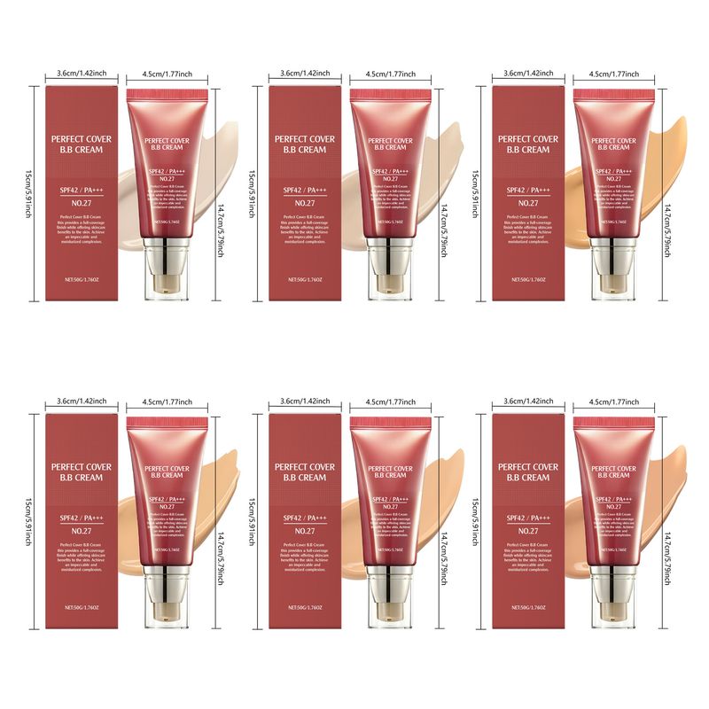 Skin Concealer BB Cream Series Gentle Moisturizing Natural Lightweight Facial Hydrating Brightening Soft Base Makeup_voghion.com