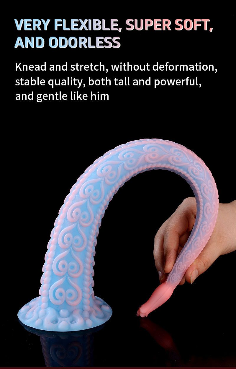 Seksproducten Rozententakel Masturbator Alien Simulatie Zachte Octopus Anale Plug Anale Strip Supergroot Superlang_voghion.com