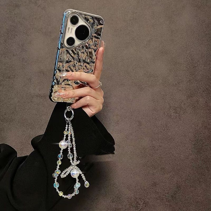Pacotes e conjuntos de acessórios para celular Pulseira de PVC Corrente para celular Novo pingente de cristal de verão Capa para celular Cordão_voghion.com