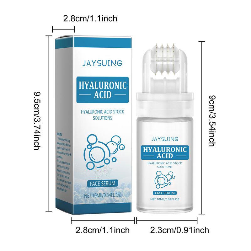 Siero Roller all'acido ialuronico, idratante, idratante e illuminante per la cura della pelle del viso_voghion.com