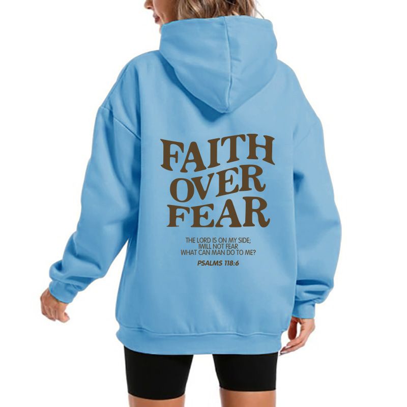 Unisex Fleece-Lined Hoodie With Kangaroo Pocket – Oversized Pullover Sweatshirt With Bold Letter Print For Streetwear & Casual Comfort_voghion.com