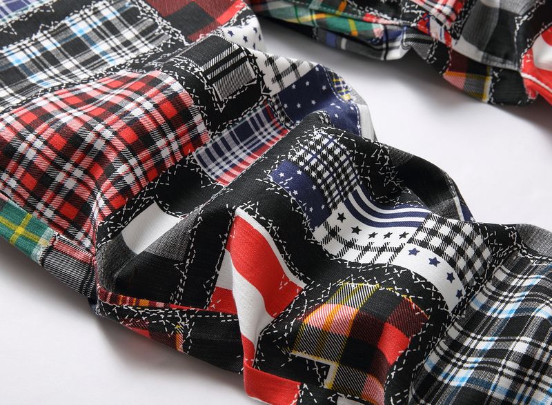 High-end 3D-jeans, witte slim fit, kleine rechte buis, katoenen elastische print, veelzijdige en minimalistische herenkleding_voghion.com