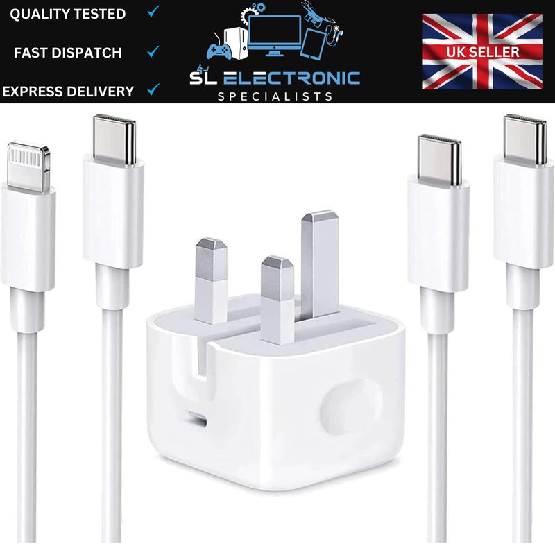 Câble adaptateur de chargeur USB-C PD rapide 20 W pour iPhone 15, 14, 13, 12, 11 Pro Max, X_voghion.com