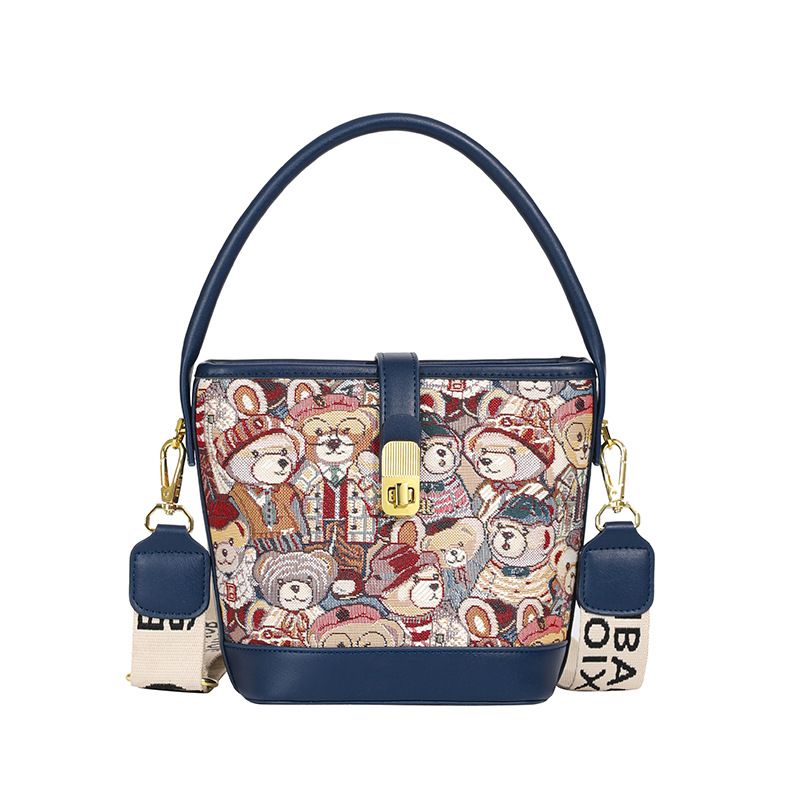 Beibao Large Capacity Bucket Niche Design Handbag Versatile Women's Single Shoulder Crossbody Bag_voghion.com