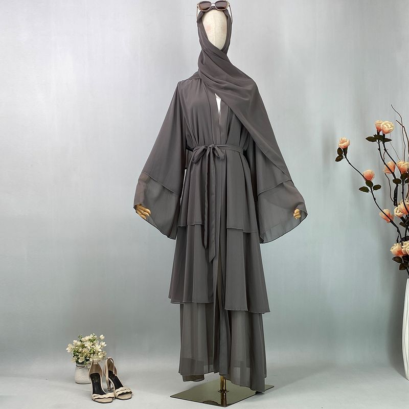 Sukienki na imprezę Eid Kimono Kpytomoa Plus Size Odzież damska Outer Banks Kaftan Marokański Hidżab Muzułmańskie Tureckie Pakistańskie Abaje_voghion.com