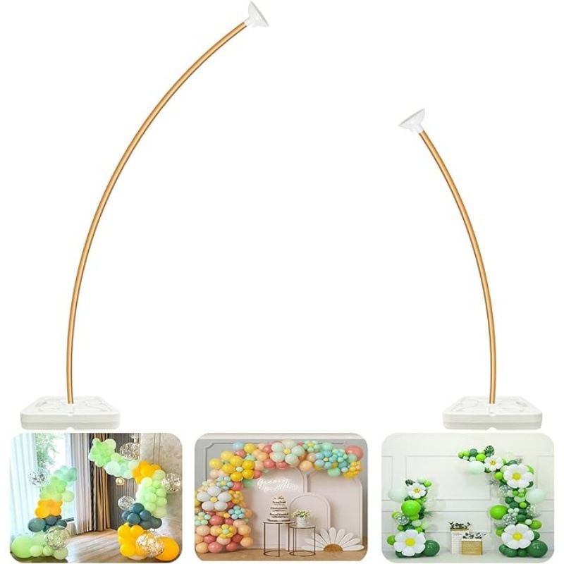 Home Garden Shaped Arch Balloon Arch Bracket Set Free Bend Shape Balloon Colonna Compleanno Festa Nozze Decorazione_voghion.com