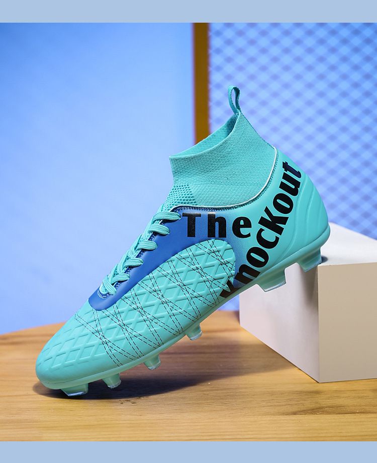 23 grenzüberschreitende 31-48 größe fußball schuhe lange und kurze spikes high top erwachsene studenten wettbewerb schuhe training fußball schuhe_voghion.com