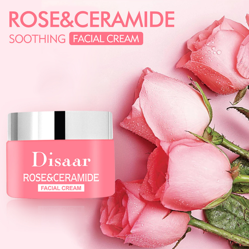 Dissar Rose Moisturizing Brightening and Relaxing face cream_voghion.com