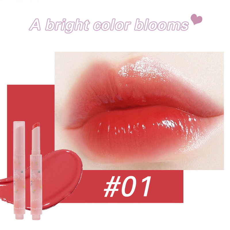 Farbe Tranparent Lippe Schmetterling Liebe Gelee Spiegel Lippenstift wasserfest klebstofffrei Tasse Lippenstift tranparent koreanisches Tick Tick_voghion.com