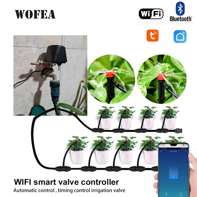 Woa Tuya Wifi Smart Manipulator Vae Controller Bluetooth For Water Gas Auto Shut ON Off With Alexa Google Home_voghion.com