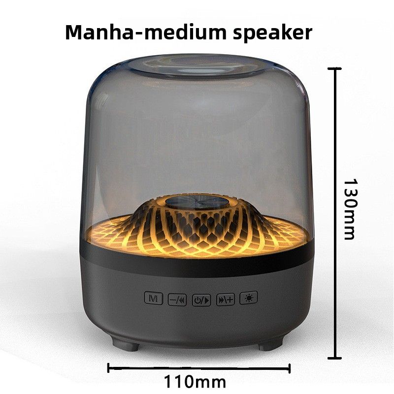 Cross-border Subwoofer Wireless Bluetooth Small Speaker Outdoor Audio Card Voice Broadcast Mini Smart Speaker_voghion.com