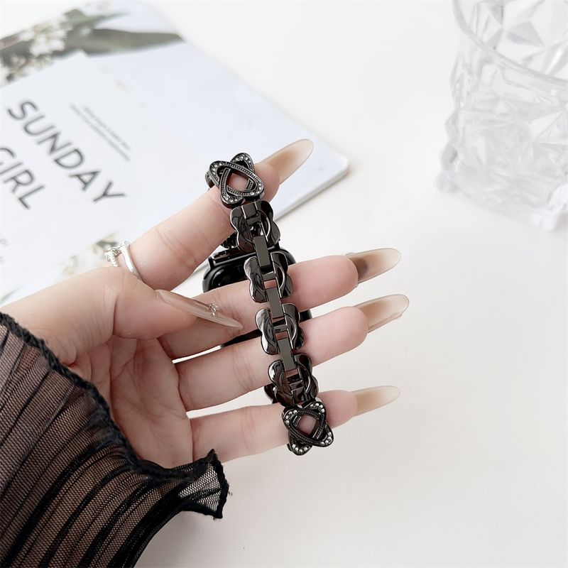 Watch Band For iwatch 42/44/45/49mm 38/40/41mm Metal Fashion Watch Strap for Watch Series Ultra2 Se 9/8/7/6/5/4/3/2/1_voghion.com