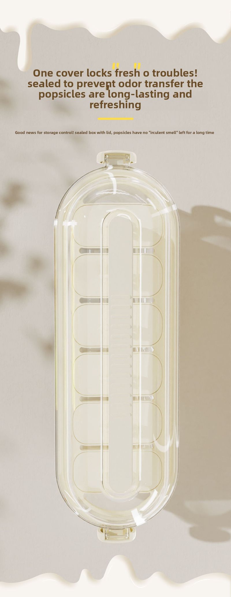 Ice Cream Mold Ice Cream Popsicle Popsicle Ice Cream Abrasive Food Grade Household Silicone Easy Demoulding Homemade Popsicle Box_voghion.com