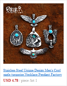 Beier 316L Stainless Steel Couple style Vegvisir Compass Pendant necklace Symbal Of Norse Runic BP8-985_voghion.com