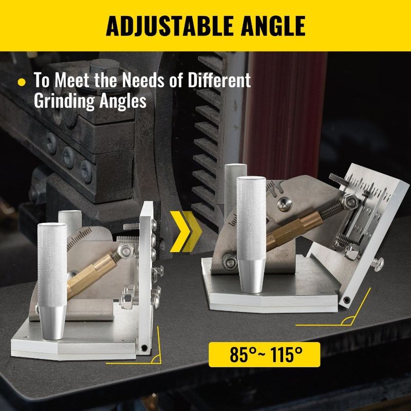 Handles Belt Sharpening 115Adjustable Long 85 Jig Locator Knife Belt Angle W Knife Sharpener 5'' Mak Grinder 94 Knife Dual Jig_voghion.com