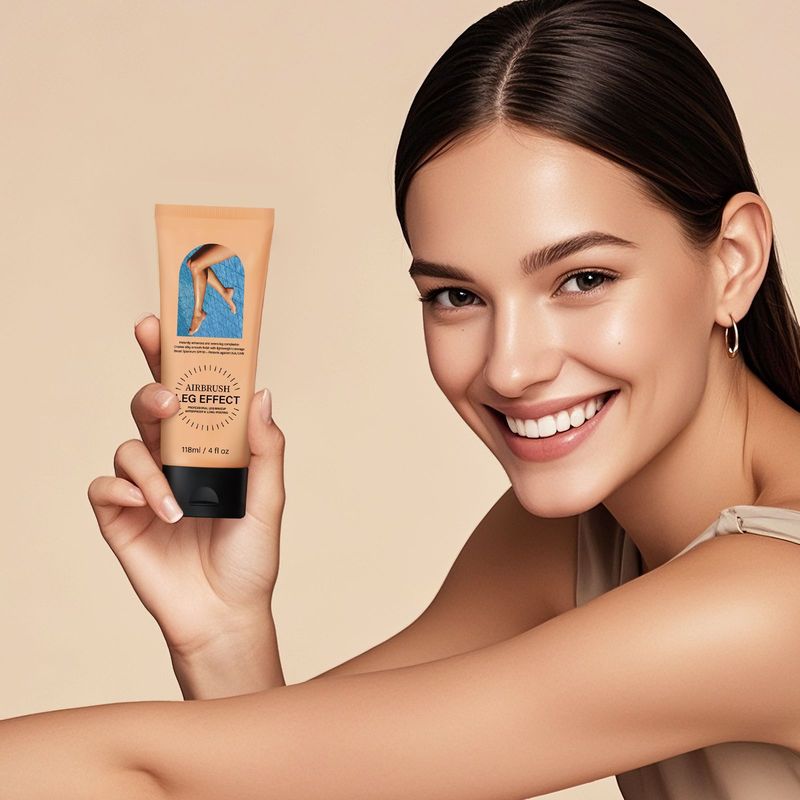 Unlabeled Sunscreen Outdoor Sunbathing Even Natural Bronze Skin Moisturizing Tanning Cream 118ml_voghion.com