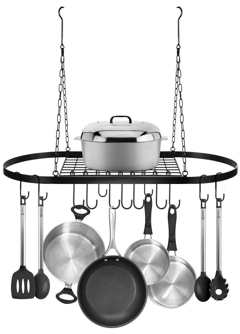Tiebohui Scaffale da parete per cucina in ferro transfrontaliero Scaffale per pentole Scaffale per condimenti Scaffale per condimenti per piatti da portata_voghion.com