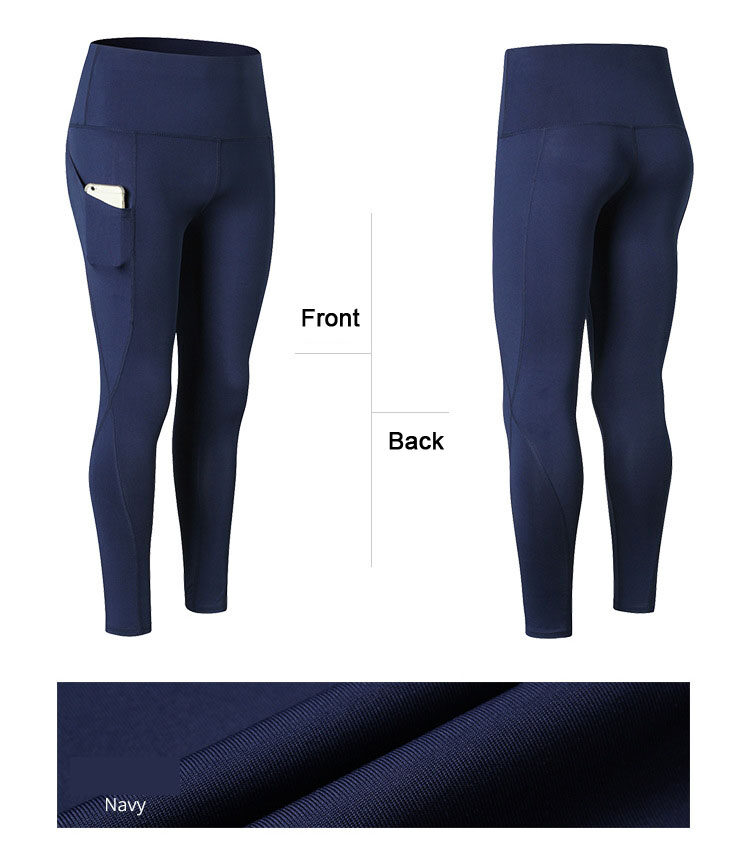 SUPERFLOWER ženske športne pajkice z visokim pasom Fiess pajkice joga hlače z žepi, 4-smerno raztegljive_voghion.com