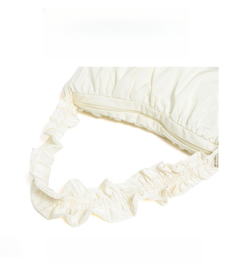 Borsa a tracolla da donna con motivo a nuvole plissettate_voghion.com