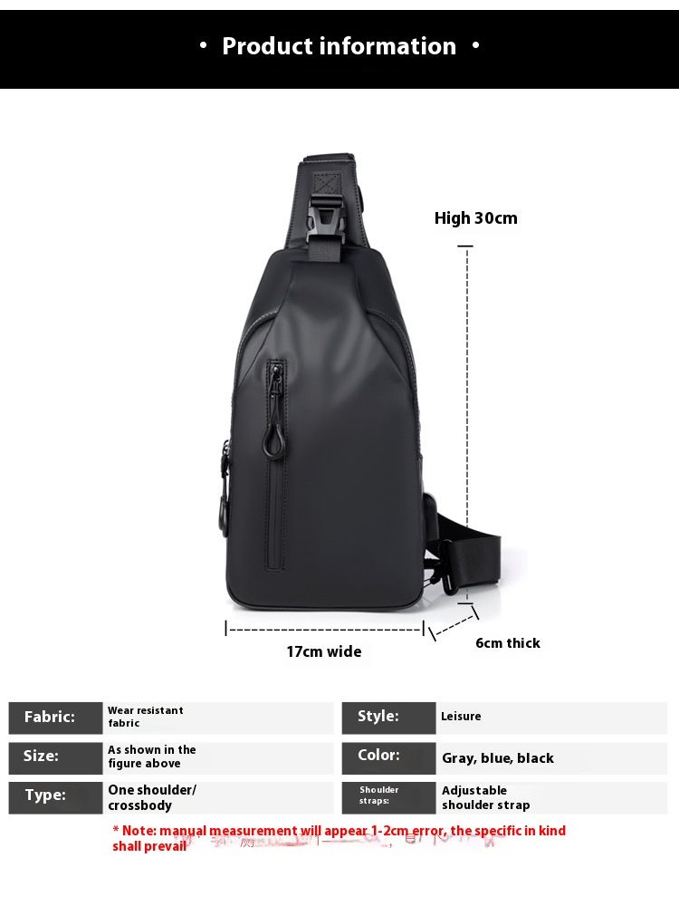 2024 Nei Outdoor Grousskapazitéit Crossbody-Tasch fir Männer Broschttasch Modesch Einfach Villsäiteg an Trendy Schëllertasch_voghion.com