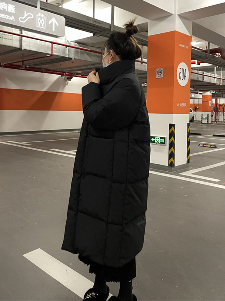 Piumino oversize da donna, giacca invernale lunga e spessa in cotone, nuova tendenza 2025_voghion.com