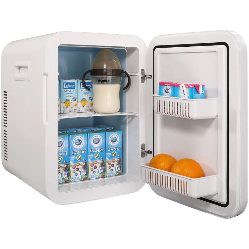 Car Fridges For Mini Portable Fridge Screen Control Touch Office Bedroom Beverage Refrigerator 20L Skincare With Small Temper_voghion.com