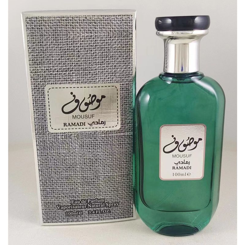 Foreign Trade Arab MOUSUF Herren- und Damenparfüm 100 ml, anhaltender Duft, Dubai Neutral Leinenbeutel, Parfüm_voghion.com